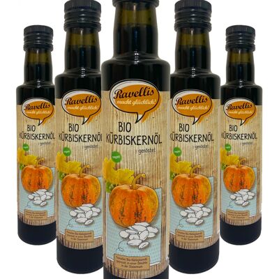 Roasted Organic Pumpkin Seed Oil 250 ml