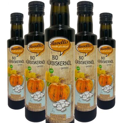 Roasted Organic Pumpkin Seed Oil 250 ml