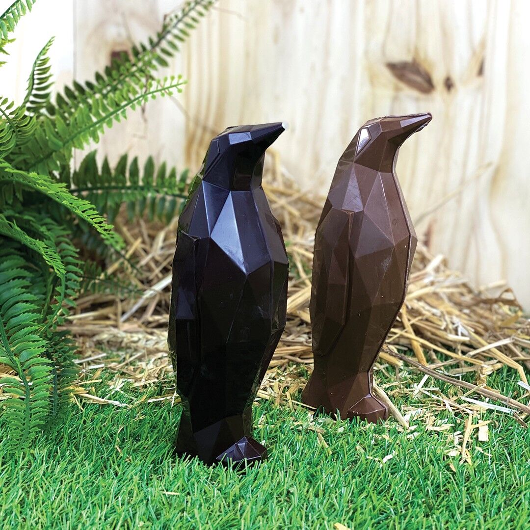 CHOCODIC - GUSTIN DER PINGUIN MILCH & DUNKLE SCHOKOLADE - OSTERSCHOKOLADE