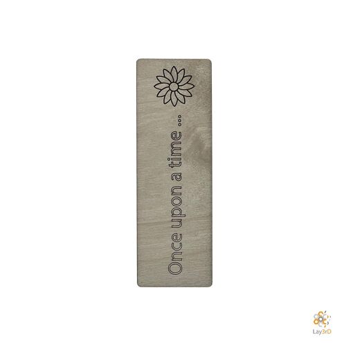 Lay3rD Lasercut - Houten Booklegger - Once upon a time ...