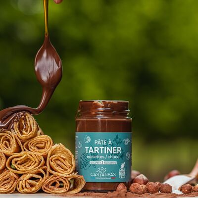 Pâte â tartiner noisettes chocolat prix épicures d'or , gourmet discovery 200gr