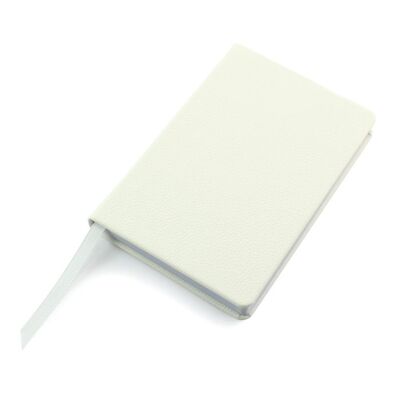 Libreta Como Reciclada A6 - Blanco