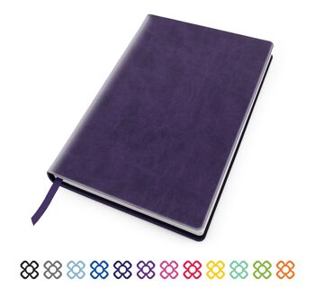 Soft Touch Dot Bullet Book - Marine-marine 3