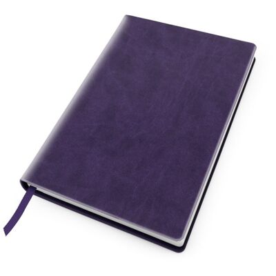 Soft Touch Dot Bullet Book - Purple