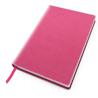 Soft Touch Dot Bullet Book - Hot-pink