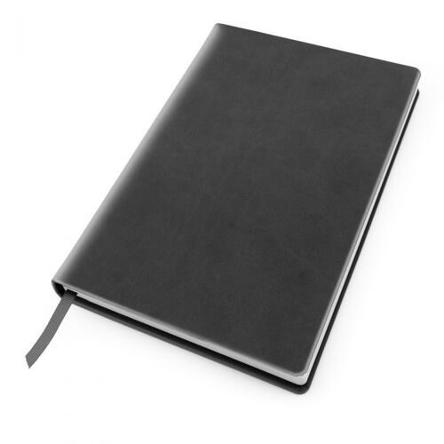 Soft Touch A4 Notebook - Dark-grey