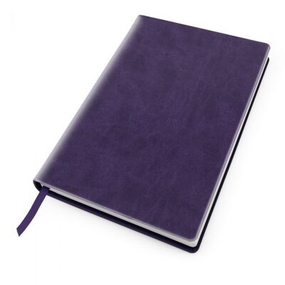 Soft Touch A4 Notebook - Purple