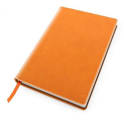Soft Touch A4 Notebook - Orange