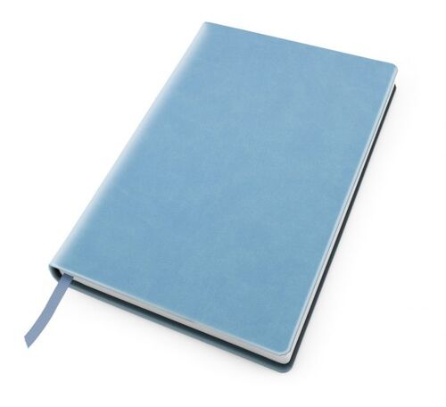 Soft Touch A5 Notebook - Powder-blue