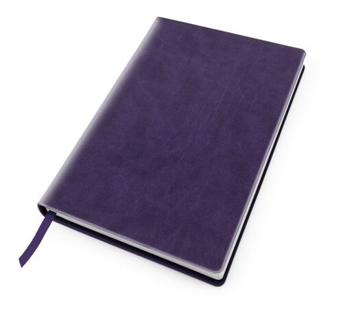 Soft Touch A5 Notebook - Purple
