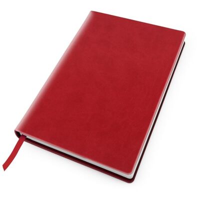 Cuaderno A5 Soft Touch - Rojo tomate