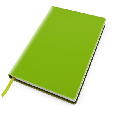 Soft Touch A5 Notebook - Pea-green