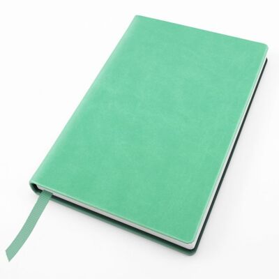 Cuaderno de bolsillo de tacto suave - Menta