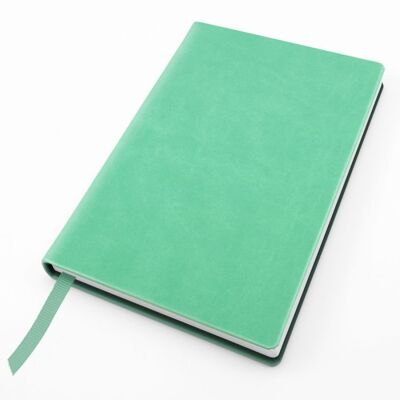 Soft Touch Pocket Notebook - Peppermint