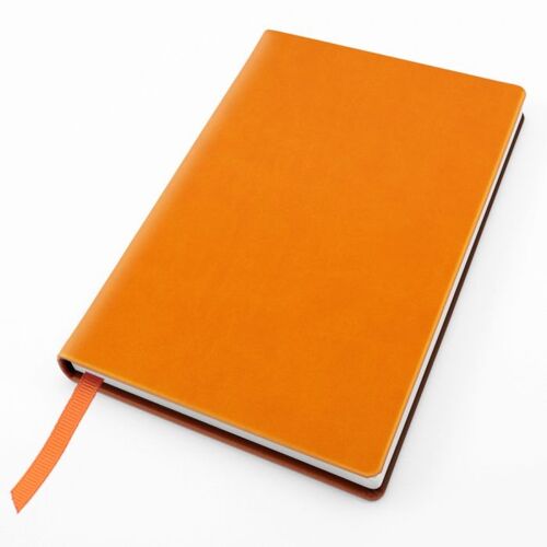 Soft Touch Pocket Notebook - Orange