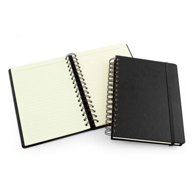 Soft Touch Wiro A5 Notebook - Black