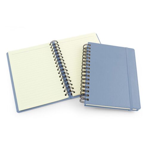 Soft Touch Wiro A5 Notebook - Powder-blue