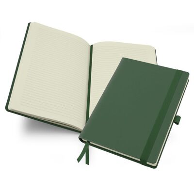 Lifestyle Deluxe A5 Casebound Notebook - Green