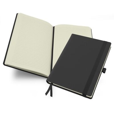 Notebook con rilegatura Lifestyle Deluxe A5 - Nero