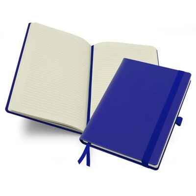 Lifestyle Deluxe A5 Casebound Notebook - Reflex-blue
