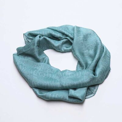 Design scarf KLIMT green