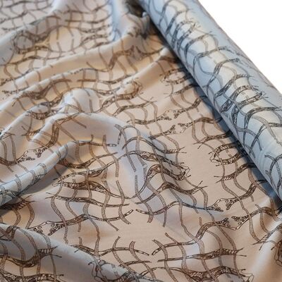 Fabric silk grid