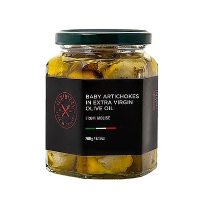 Baby artichokes in extra virgin olive oil