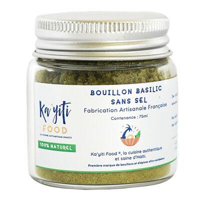 Bouillon de basilic thaï