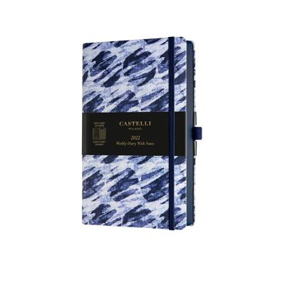 NEW Shibori Medium 2022 Weekly Diary - Bubbles