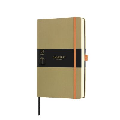 Aquarela Medium Plain Notebook - Olive
