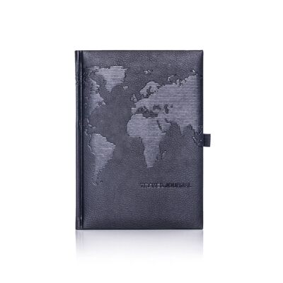 World Travel Journal -  Black (24W-388)