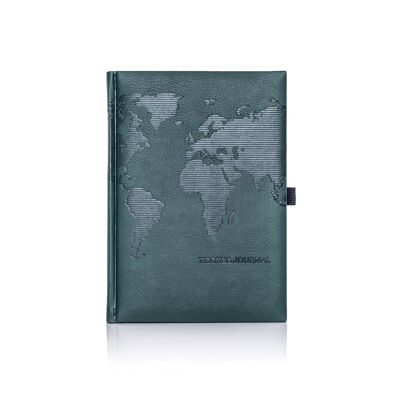 World Travel Journal -  Green (24W-389)