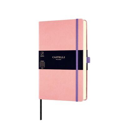 Aquarela Medium Ruled Notebook - Cipria