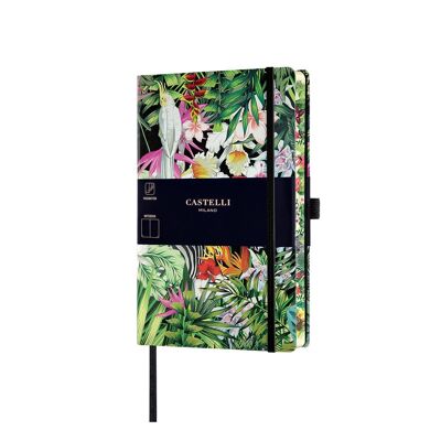 NEW Eden Medium Plain Notebook - Zebras