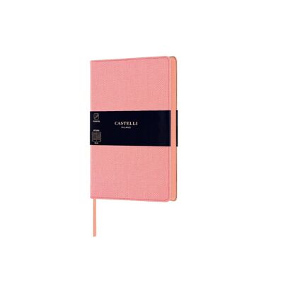 Harris Pocket Ruled Notebook - Petal Rose