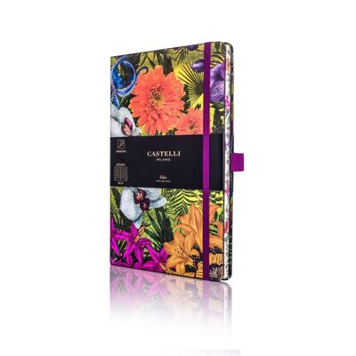 Eden Medium Ruled Notebook - Orchid