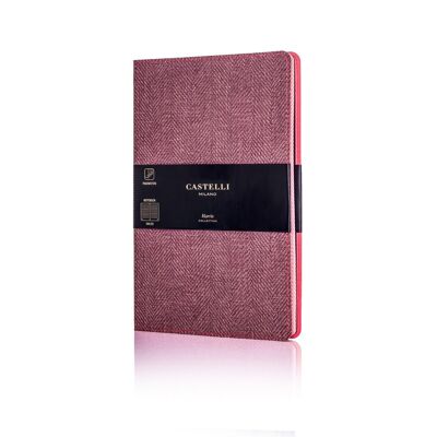 Harris Medium Ruled Flexible Notebook - Maple Red