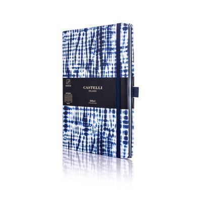 Shibori Medium Notebook - Jute