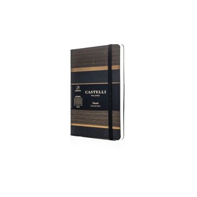 Tatami Pocket Ruled Notebook - Dark Espresso