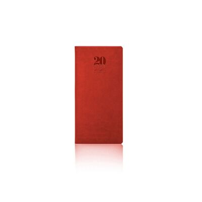 2022 Rio Diary -  Coral Red (25R-757) Pocket Weekly (U85)