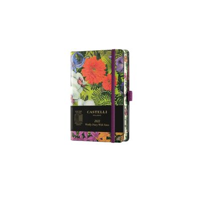 Eden 2022 Pocket Weekly Diary with Notes - Orchid