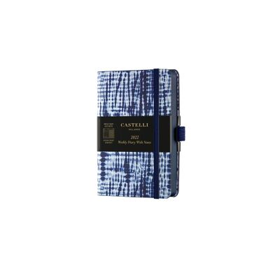 Shibori Pocket 2022 Weekly Diary - Jute