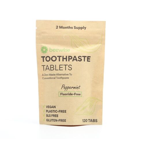 Plastic-Free Toothpaste Tablets  | 120 units