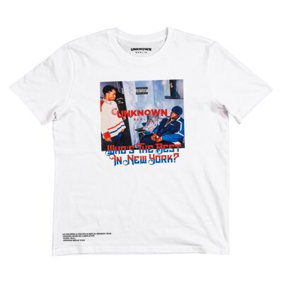 Unknown Berlin „WHO’S THE BEST IN NEW YORK?“ Tee Offwhite (limited)