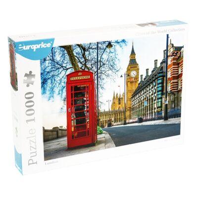 Puzzle Ciudades del Mundo - Londres 1000 Piezas