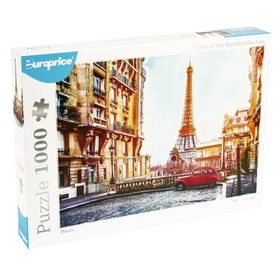 Puzzle Ciudades del Mundo - Paris 1000 Piezas