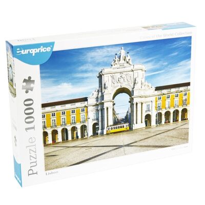 Puzzle Villes du Monde - Lisbonne 1000 Pcs