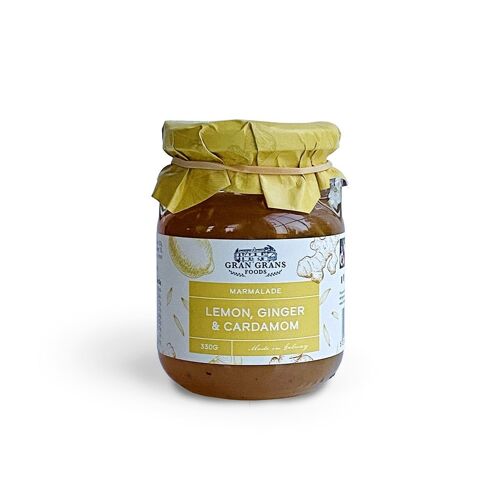 Gourmet Lemon, Ginger & Cardamon Marmalade