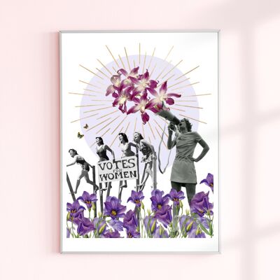 Destra femminile (Poster 20x30cm)