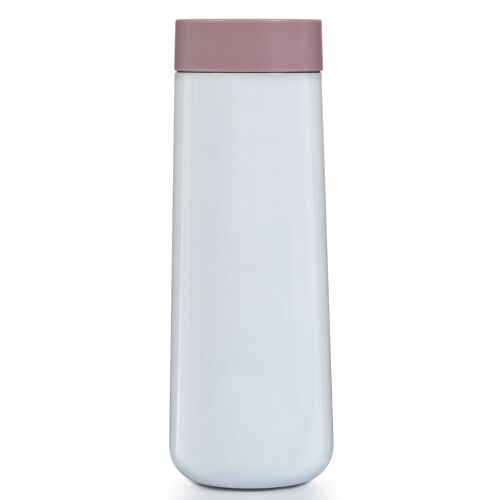 Travel Mug 350ml - White and Pink